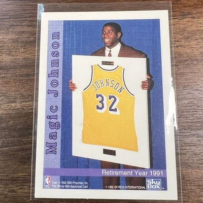 Aros NBA 1992-93 Retiro Año 1991 - Magic Johnson - Individual Foto 1 de 2
