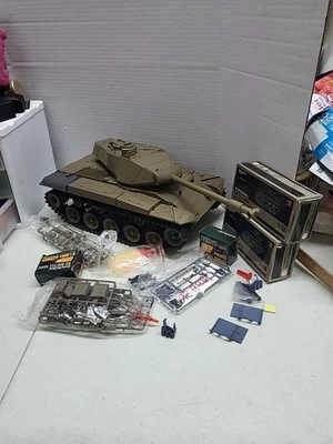 Upgraded 1/16 HengLong 7.0 US M41A3 Walker Bulldog RC Tank Metal Tracks Wheels - Image 1 of 4