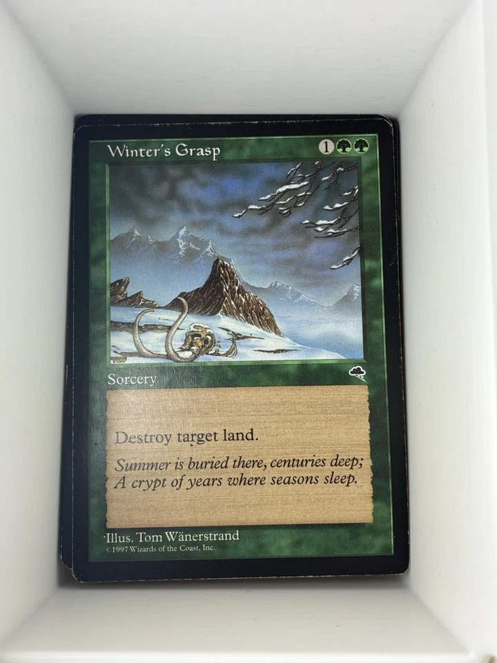 MTG Winter's Grasp x1  Tempest (Magic the Gathering)*Free Shipping*. M8 - Image 1 of 1