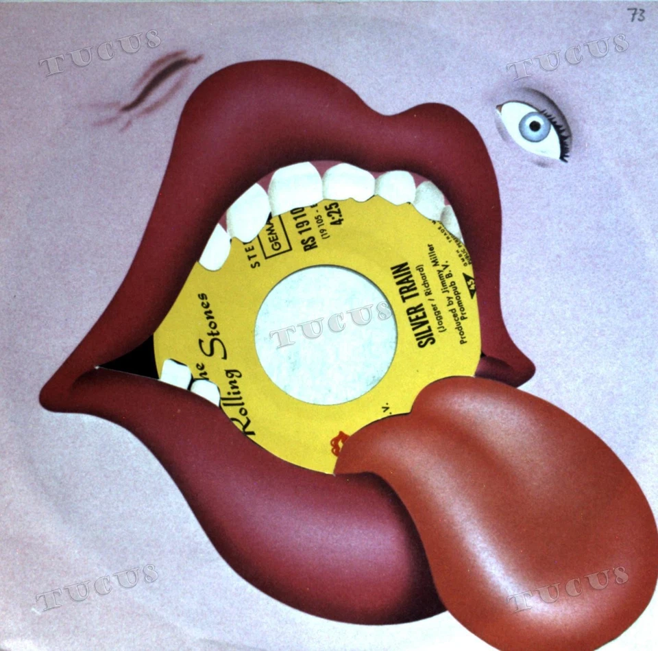 The Rolling Stones - Angie / Silver Train 7" (VG+) '* - Image 1 of 1