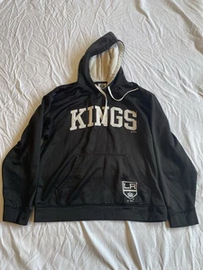Vintage NHL Los Angeles Kings Men's Pull Over Hoodie Jacket Size L.l - Picture 1 of 4