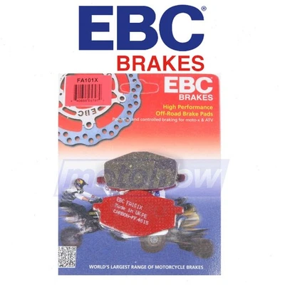 EBC Front X Series Carbon Brake Pads for 1986-1987 Yamaha TT225 - Brake da Foto 1 de 4