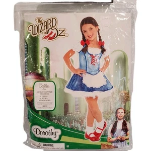 Costume Il Mago di Oz Dorothy bambina taglia 3-4 anni nuovo - Foto 1 di 4