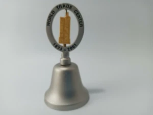 World Trade Center New York City Collector’s Bell Desktop Memento Home Decor. (K - Picture 1 of 3