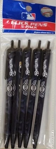 MLB Milwaukee Brewers Click Penne, NUOVE (Confezione da 5) - Foto 1 di 1