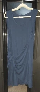 Style & Co women's sleeveless midi dress Large Navy blue - Picture 1 of 3
