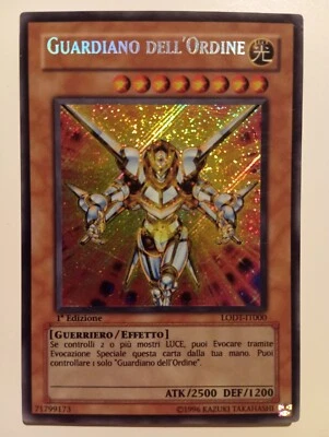 Guardiano dell'Ordine LODT-IT000 RARA SEGRETA PRIMA EDIZIONE - Immagine 1 di 2
