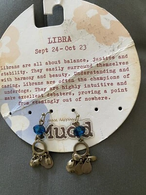 MUDD Zodiac Earrings--Libra - Изображение 1 из 3