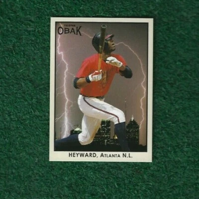 JASON HEYWARD - 2010 年 TRISTAR OBAK - 国家促销 - 新秀卡 # N3 - 美国职棒大联盟 — 第 1/2 张图片