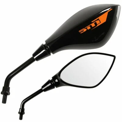 Espejos Manillar Limits Logo Naranja Para KTM Smt 990 Super Moto Tou - Imagen 1 de 2