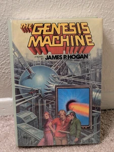 The Genesis Machine by James P Hogan First Edition Hardcover - Imagen 1 de 10