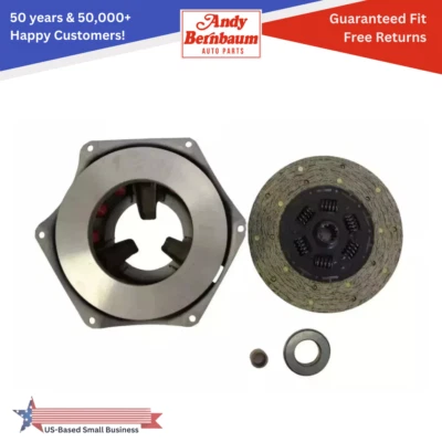 For 1949 Plymouth Clutch Disc Pressure Plate Throwout Bearing Pilot Bush Kit - Image 1 of 4