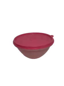 Tupperware Wonderlier ciotola # 233 con guarnizione rosa #238 linea milionaria ~ 5 1/2" - Foto 1 di 8