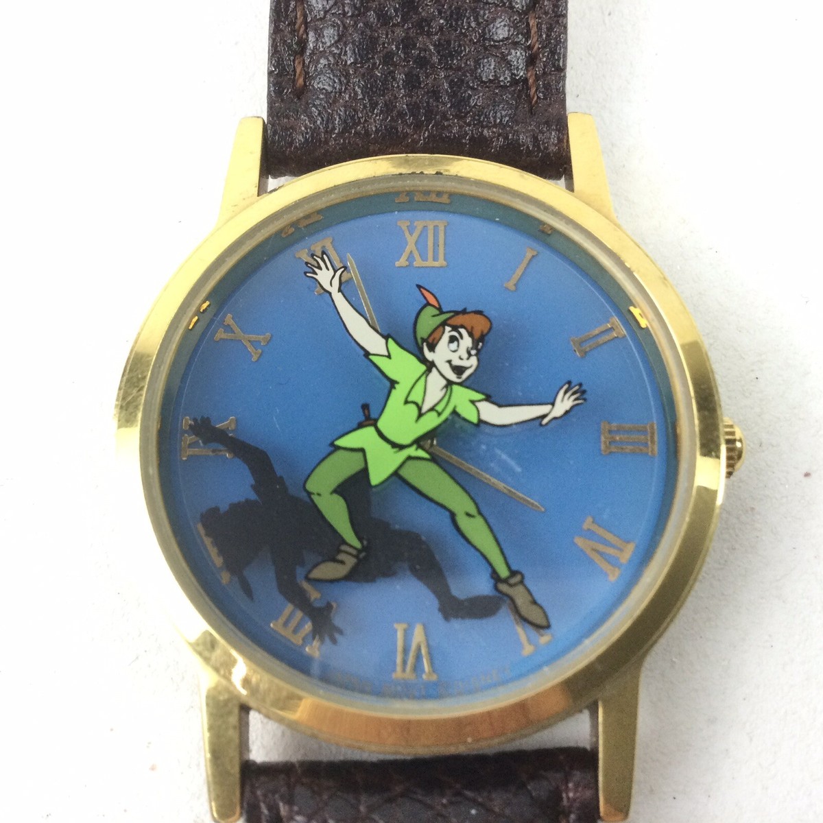 希少　レトロ　Disney   Peter Pan    腕時計 Rare Vintage Disney's Peter Pan Manual Wind Watch Hong Kong