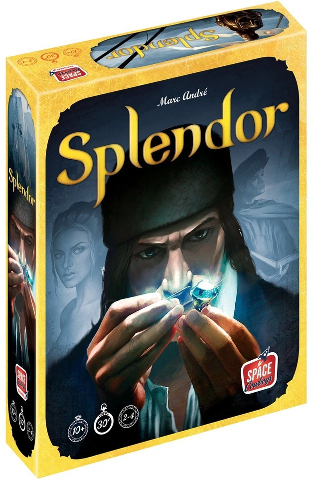 Splendor Board Game Asmodee Games By Mark Andre ASM SCSPL01 Family - Image 1 of 4