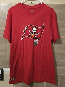 Tampa Bay Buccaneers New Era Shirt Mens Size Medium Combine Red NFL Football - Picture 1 of 5