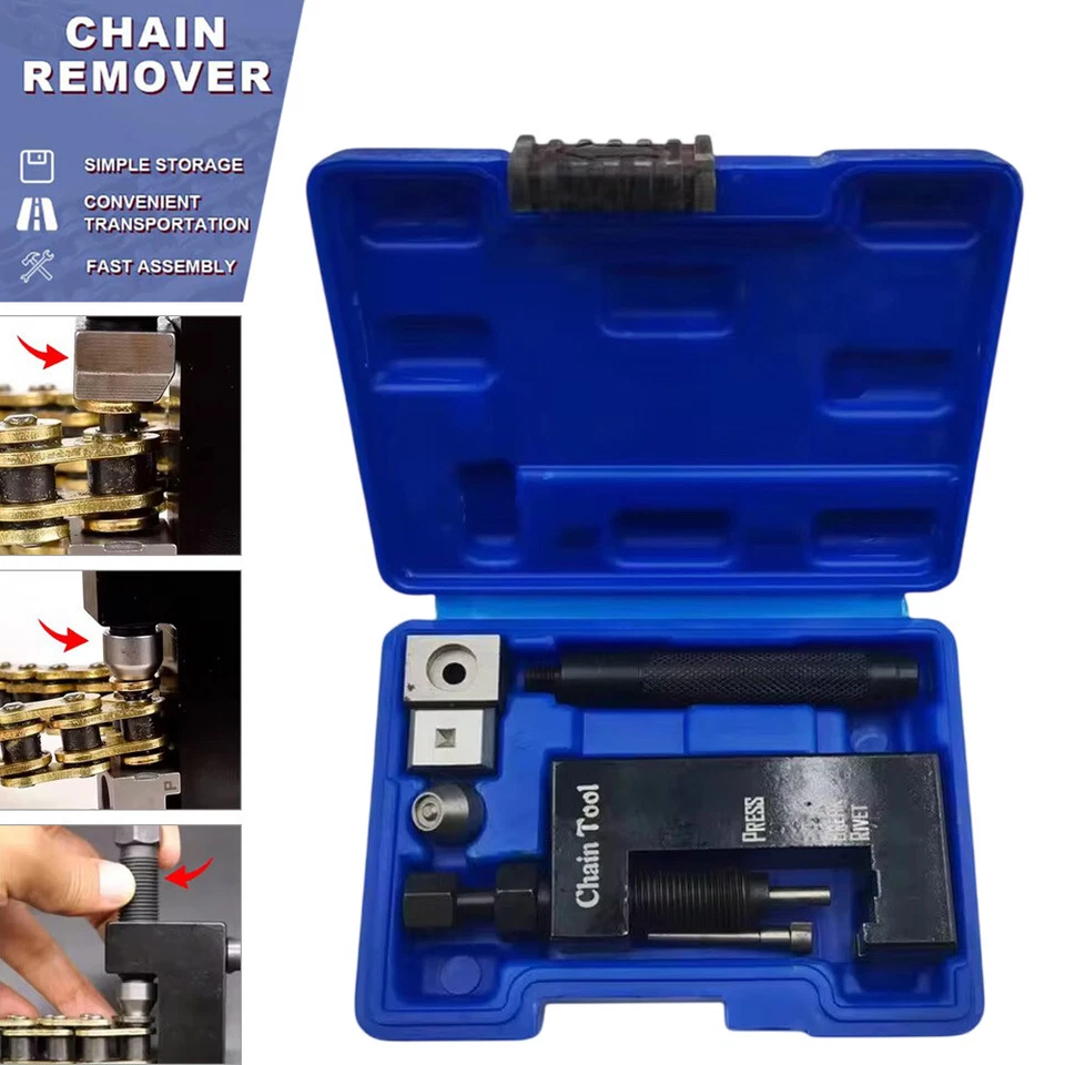 Motorrad Kettentrenner Werkzeug Kettennietgerät Kettenwerkzeug Für 520 525 ATV - Bild 1 von 4