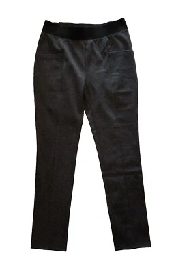 Banana Republic Leggings Mujer Talla M Nuevo Gris Negro Pantalón Tobillo de tiro alto  Foto 1 de 4