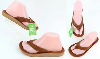 ¡NUEVO! Chanclas Sanuk Cosmic Yoga Mat LX para mujer color tostado talla 7 Foto 1 de 4