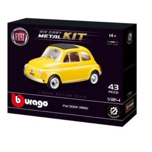 BURAGO MODEL KIT FIAT 500F (1965) LIMITED EDITION - Immagine 1 di 1