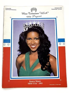 1994 Miss Tennessee USA Pageant Program Chattanooga TN Kenya Moore Miss USA 1993 - Picture 1 of 18