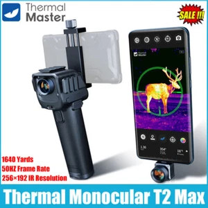 Mira para cámara termográfica Thermal Master T2 Max 256×192 Android para caza - Imagen 1 de 12