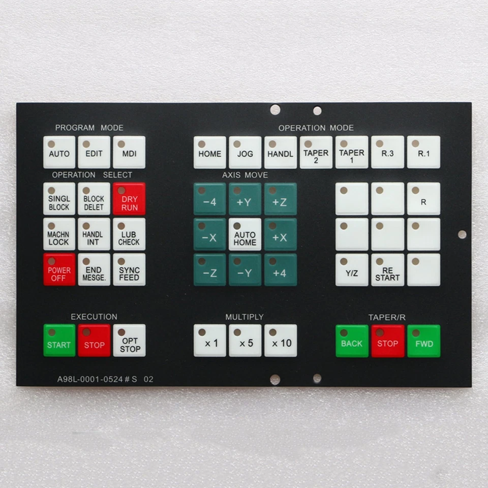 New A98L-0001-0524#S For FANUC MEMBRANE KEYSHEET KEYPAD free shipping - Image 1 of 1