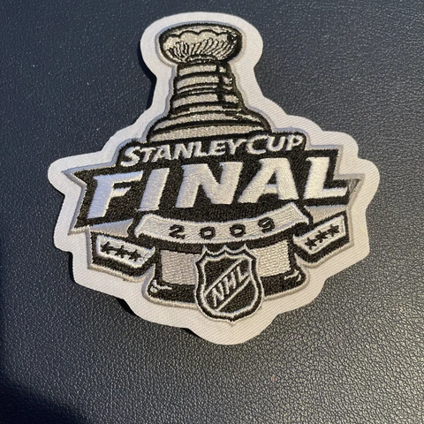 2009 NHL Stanley Cup Patch Finals Detroit Red Wings Pittsburgh Penguins Jersey Cover