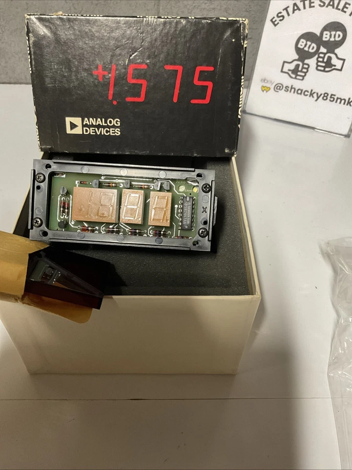 NEW ANALOG DEVICES AD2016-111 PANEL METER - Image 1 of 4