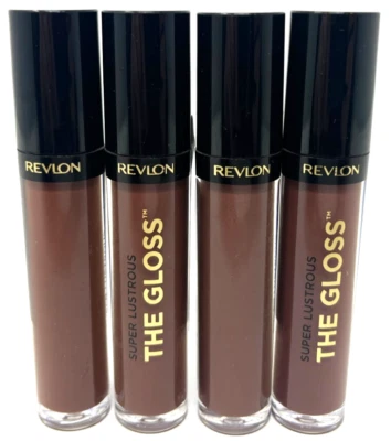 (4) Lápiz labial Revlon Super Lustrous 0,13 fl oz nuevo en embalaje 310 - Choco Crush Foto 1 de 3