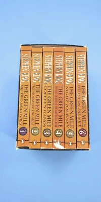 Stephen King The Green Mile Cassette Audiobook 6 Part Box Set Horror Complete - Image 1 of 4