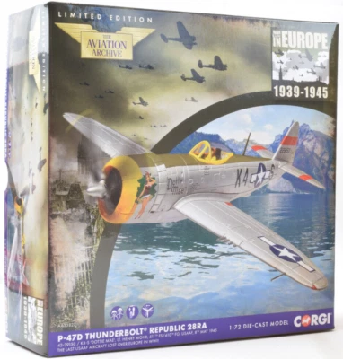 Corgi P-47D Thunderbolt Republic 28RA — «Dottie Mae» 1:72 самолет AA33827 - Изображение 1 из 3
