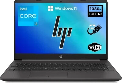 Notebook HP, Intel core i3-1215U, DDR4 8GB RAM + SSD M2 256GB. WIN 11 PRO  - Immagine 1 di 3