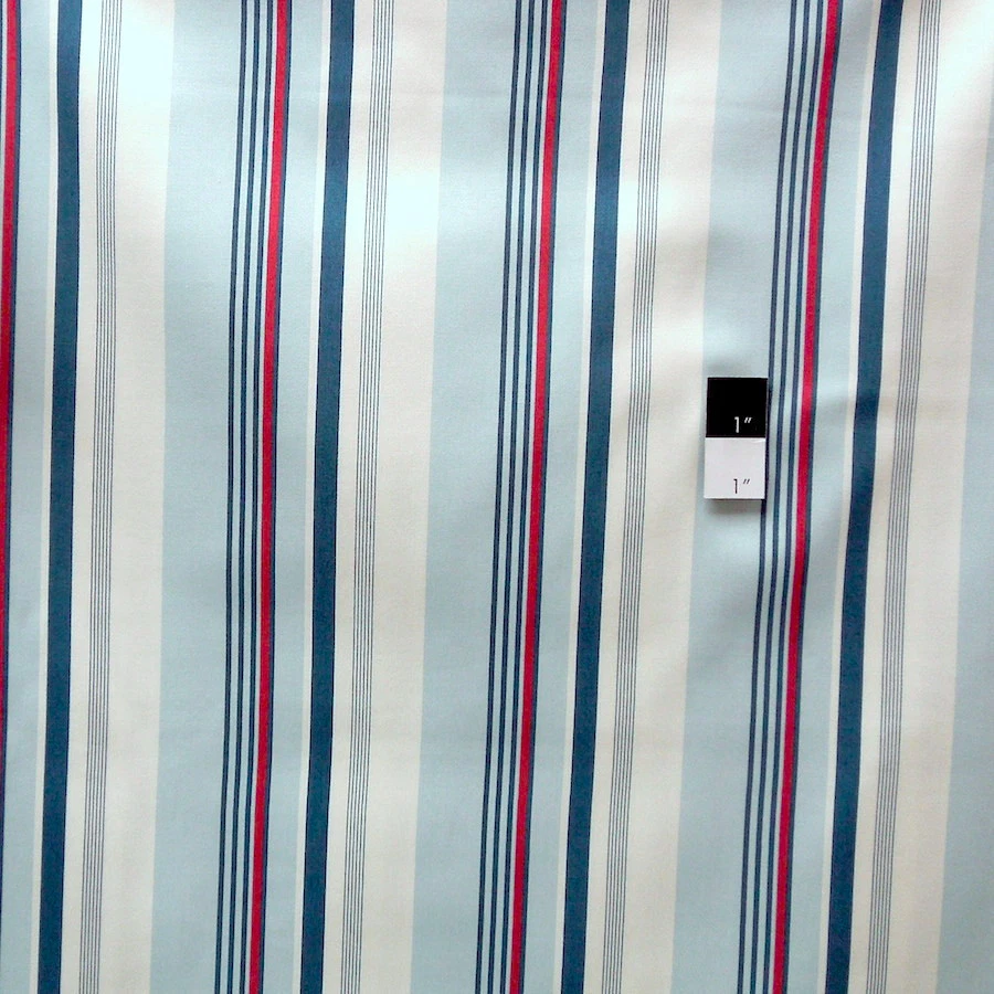 Annette Tatum SAAT005 Classica Sateen Rain Peacoc Cotton HOME DECOR Fabric By Yd - Image 1 of 1