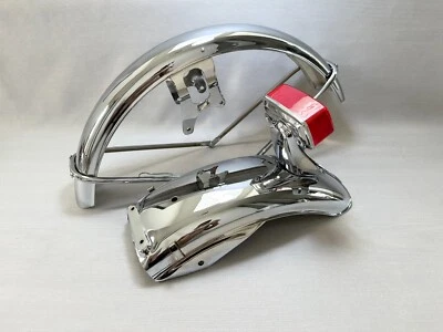 Soporte de luz trasera cromado para guardabarros delantero y trasero Honda CB750 Sand Cast 69-70. Foto 1 de 4