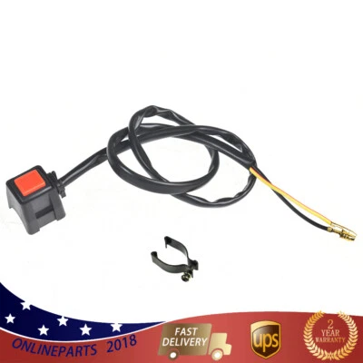 Interruptor de desligamento universal para Yamaha YZ85 YZ125 TTR125 YZ250 WR250 TY350 YZ426 IT490 - Imagem 1 de 4