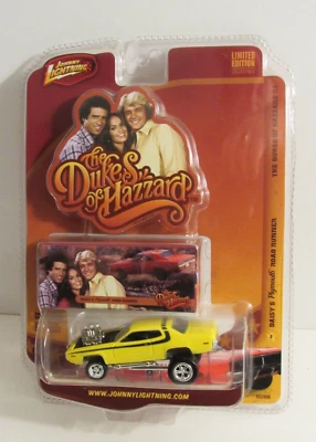 JOHNNY LIGHTNING DUKES OF HAZZARD DAISY'S PLYMOUTH ROAD RUNNER R4 ZINGER "NIP" Foto 1 de 4