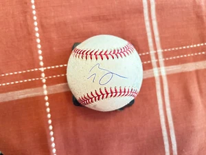 Béisbol de los Rockies de Colorado autografiado firmado por Benny Montgomery - Imagen 1 de 3