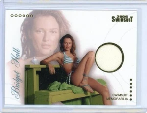 BRIDGET HALL 2006 SPORTS ILLUSTRATED SI SWIMSUIT #BH/M BIKINI RELIC CARD - Picture 1 of 2