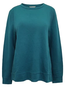 EX Seasalt Meadowside Organic Cotton Sweatshirt with Pockets Sizes 10-24 RRP £53 - Picture 1 of 5