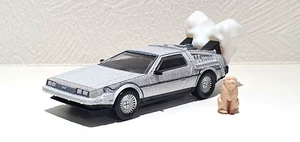 Approx. 1/64 Takara Tomy BACK TO THE FUTURE DELOREAN Time Machine B Model - Picture 1 of 3