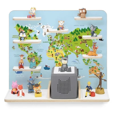 Wooden Shelf for Music Box I Suitable for The Toniebox and Tonies I Perfect S... - Image 1 of 4