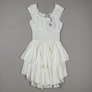 Princess Polly The Love Galore Romper White Lower Impact Women's Size 6 - Picture 1 of 7