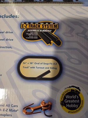 Bachmann HO Scale, Code 100 Snap-Fit E-Z Track Oval Set - Image 1 of 4