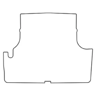 Cubierta de alfombrilla de maletero para 63-64 AMC Ambassador de alta definición de goma lisa Foto 1 de 4