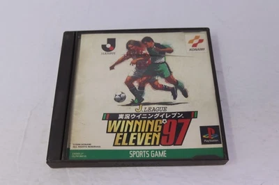 J.League Jikkyou Winning Eleven '97 Sony PlayStation 1 Japan - Image 1 of 3