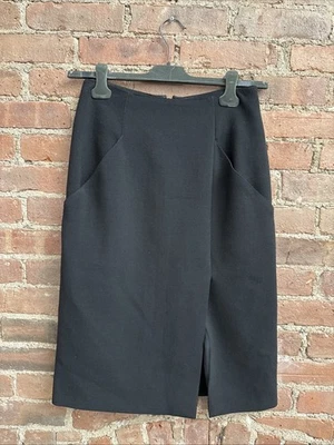 Falda vintage Oscar de la Renta para mujer, talla 4, moderna refinada inteligente, Italia Foto 1 de 4