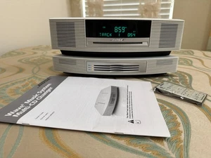 Bose Wave Music System CD AM/FM W/ 3 CD Changer & Remote Control - Picture 1 of 11
