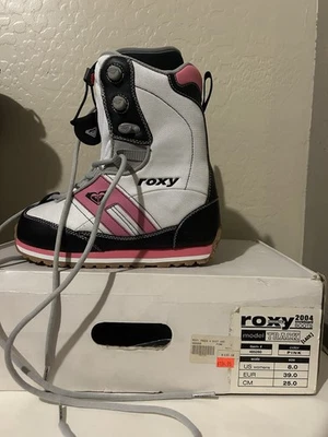 Botas de snowboard Roxy 2004 para mujer talla 8 modelo pista Foto 1 de 4