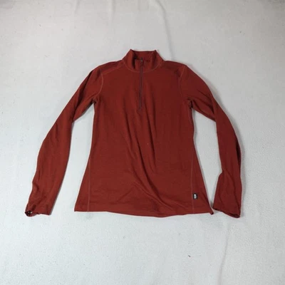 REI Co-op Pullover Womens Small Red Half Zip Shirt Stretch Hiking Top Outdoor - Image 1 of 4